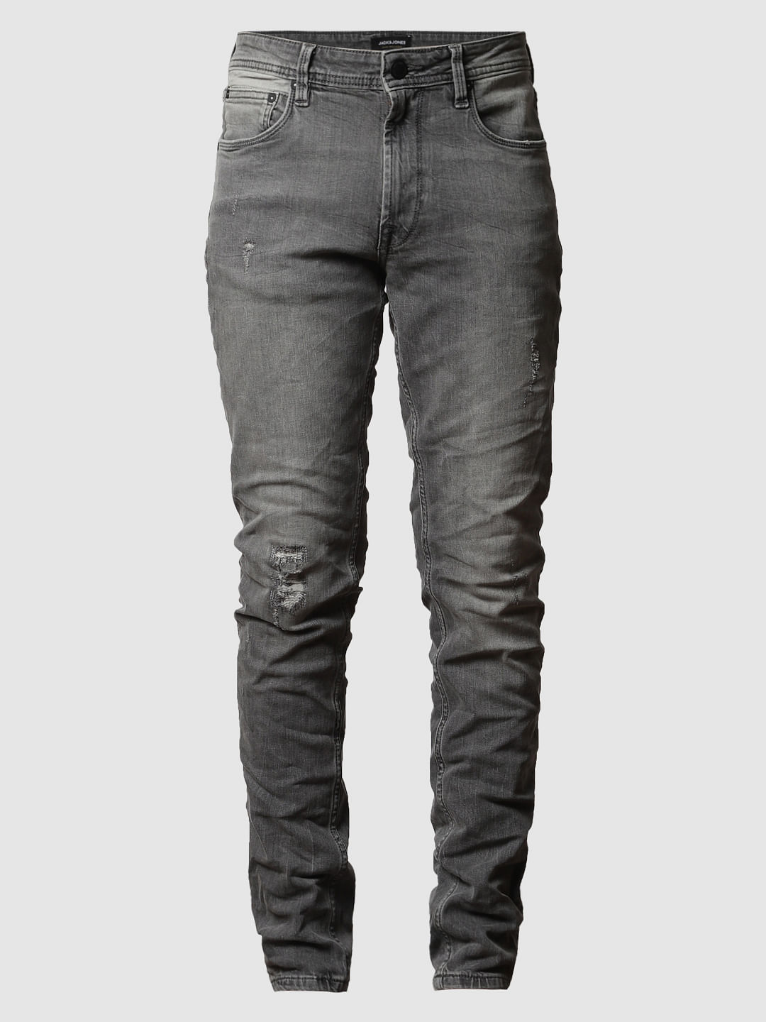Grey Low Rise Ben Slim Fit Jeans