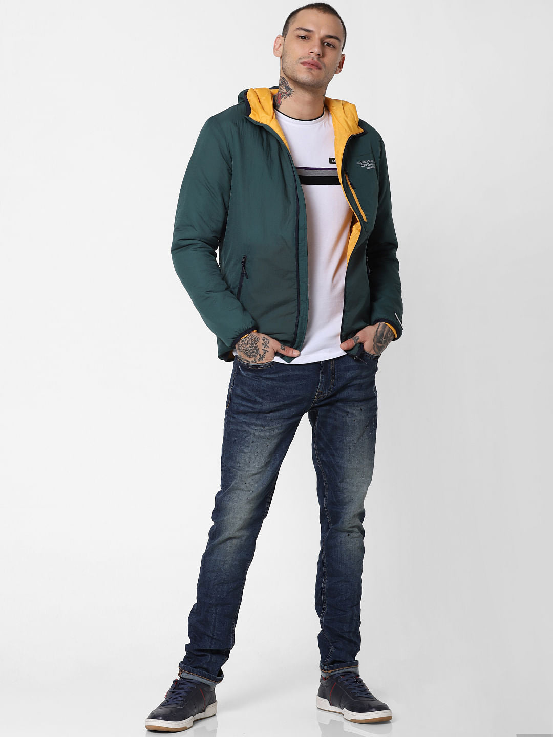 Blue Low Rise Ben Skinny Fit Jeans