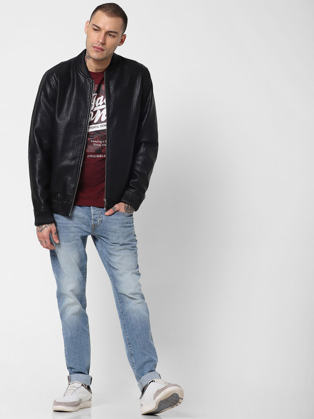 Light Blue Low Rise Glenn Slim Fit Jeans - 28/30