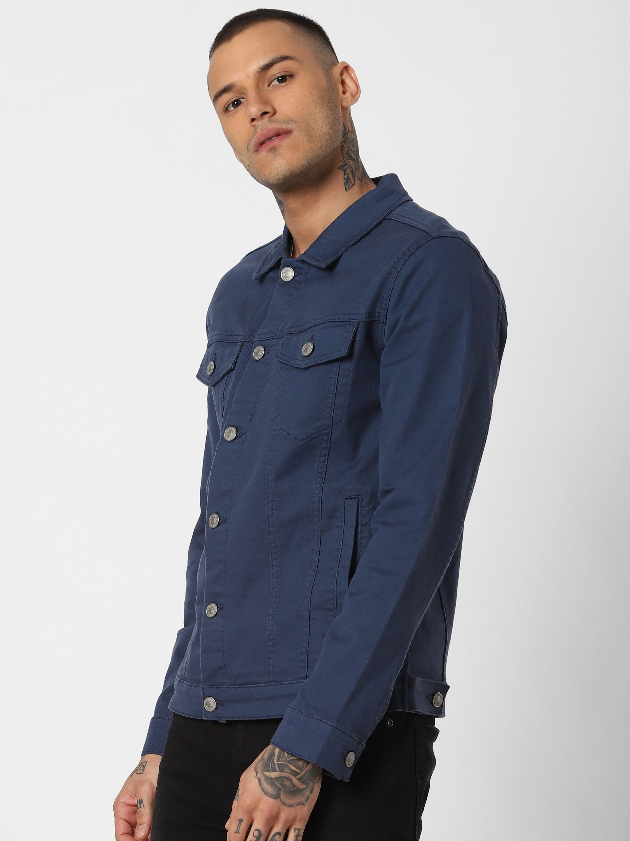 Dark Blue Denim Jacket