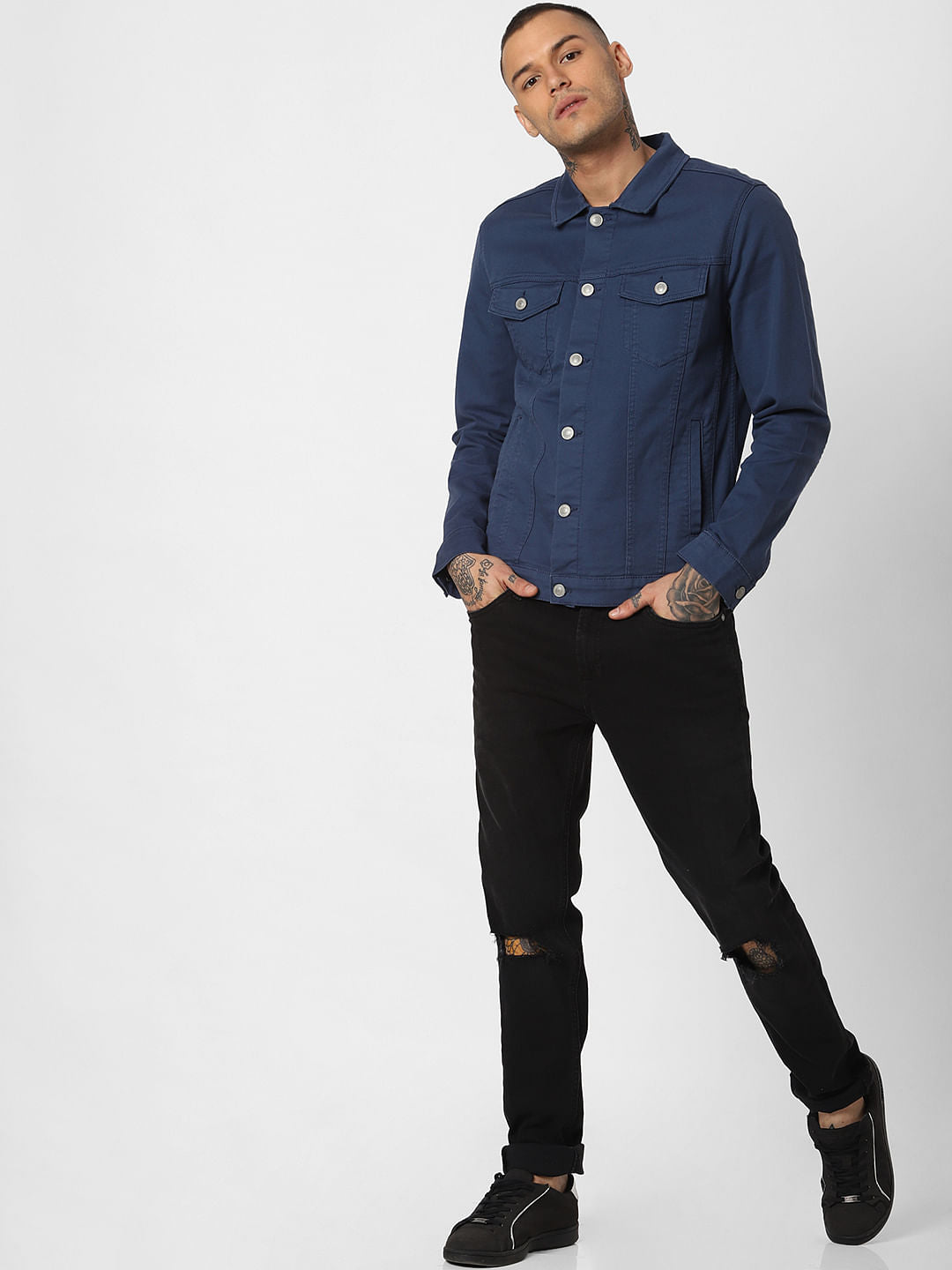 Dark Blue Denim Jacket