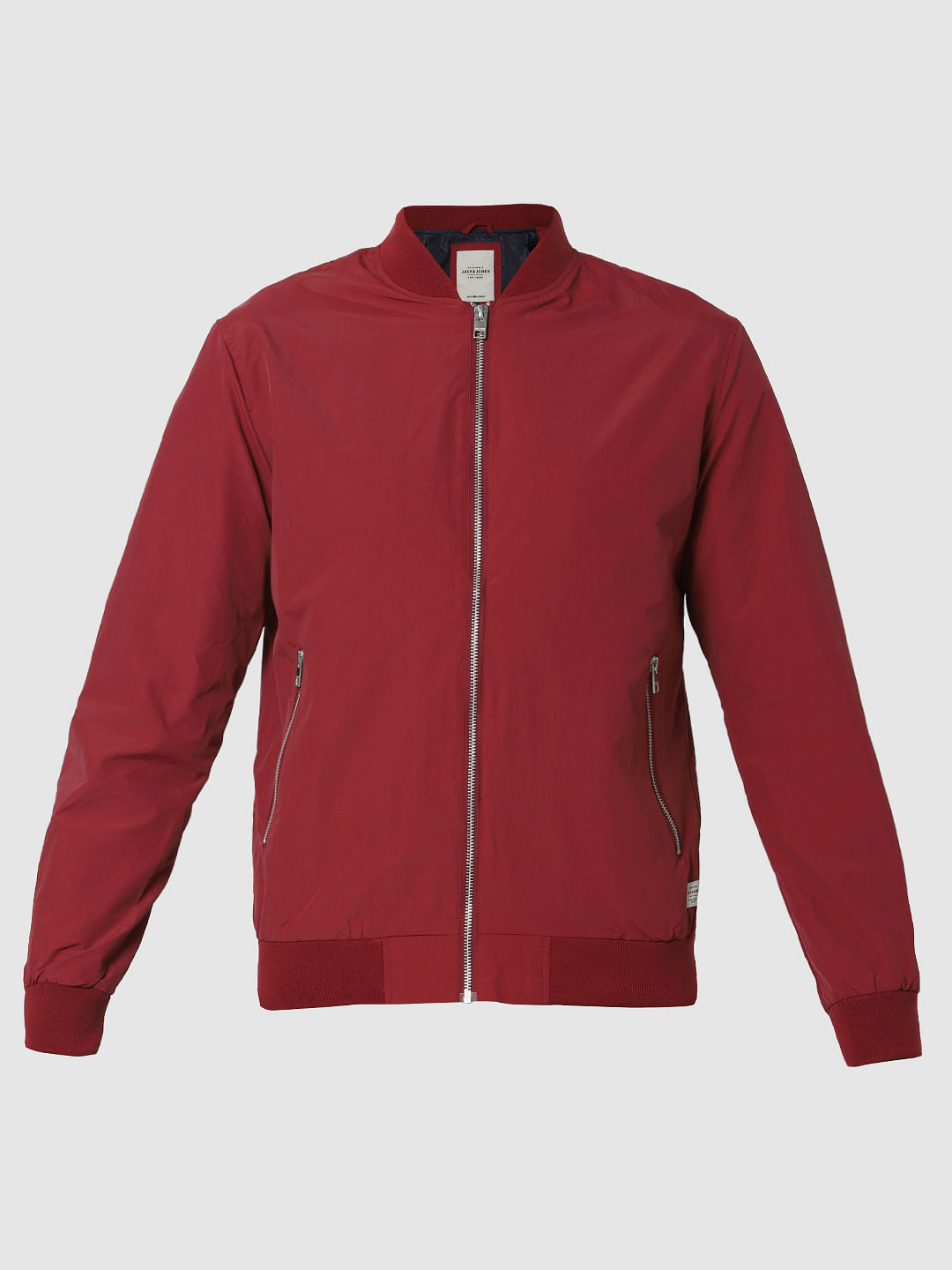 Red Bomber Jacket