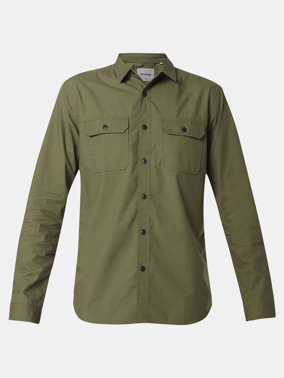 Green Full Sleeves Shirt