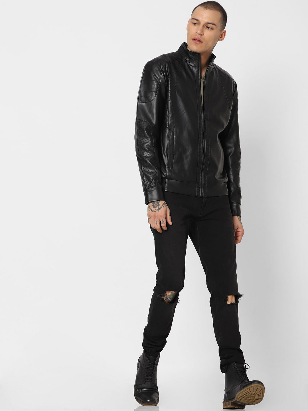 Black Pu Jacket