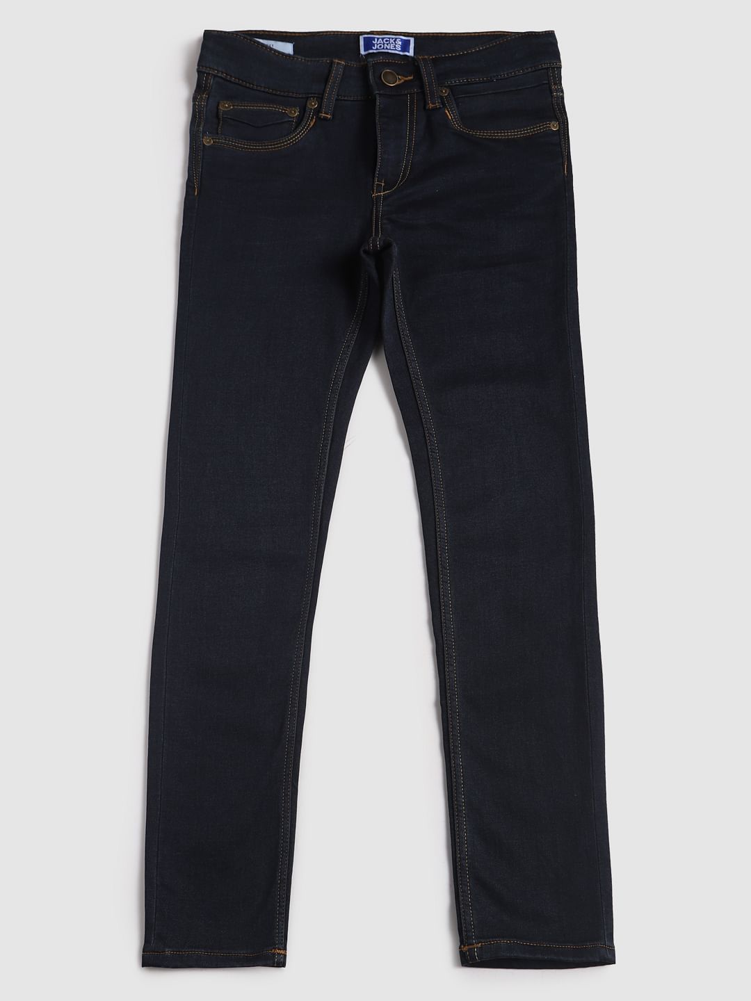 Boys Blue Mid Rise Ben Slim Fit Jeans - 128/8Y