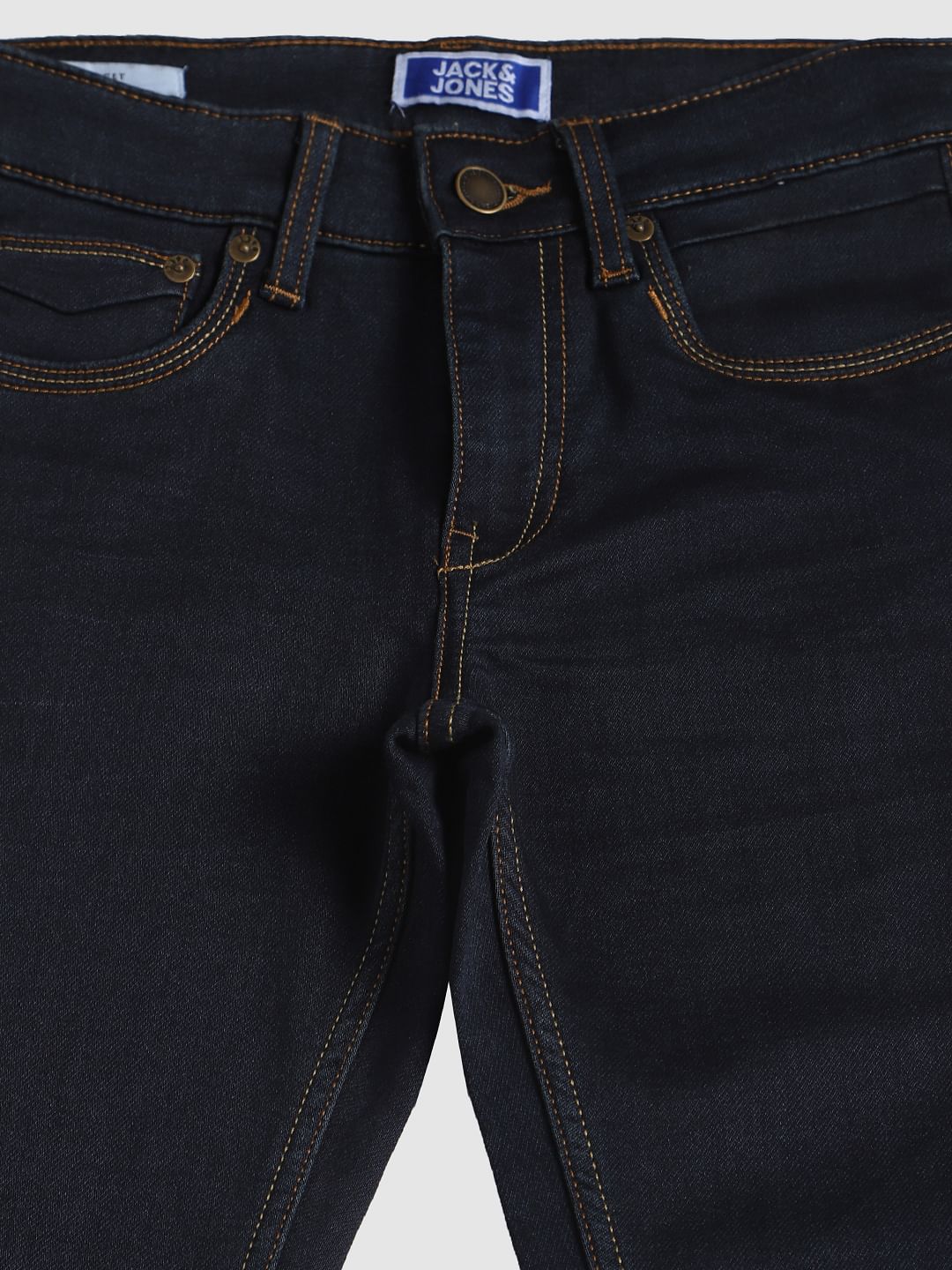 Boys Blue Mid Rise Ben Slim Fit Jeans