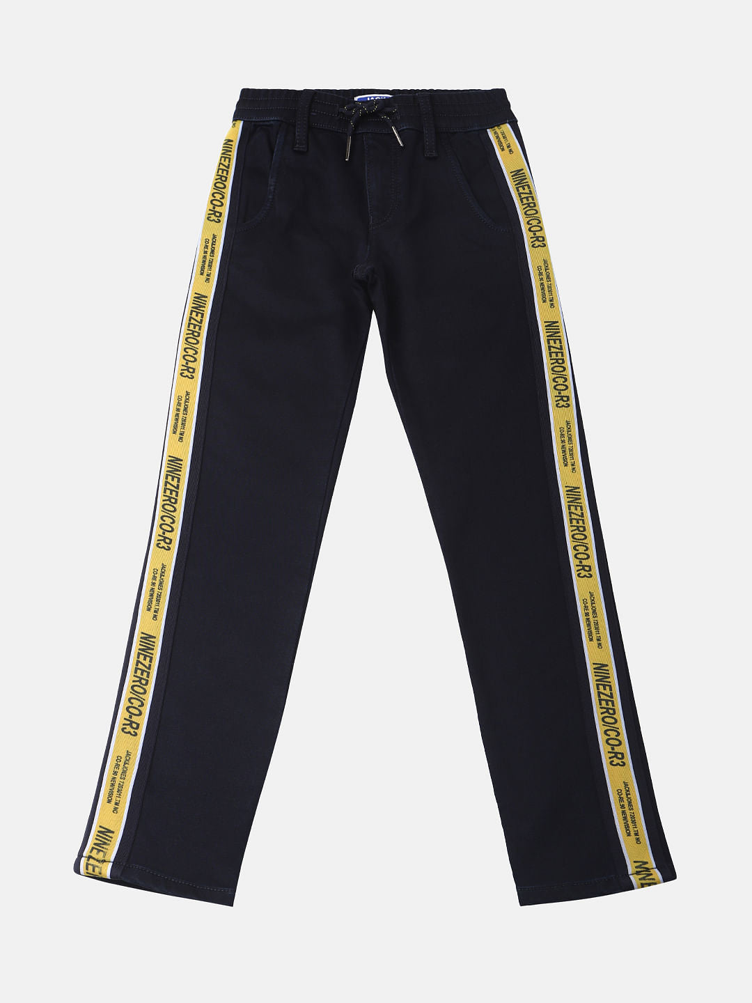 Boys Blue Mid Rise Glenn Tape Detail Jeans - 128/8Y