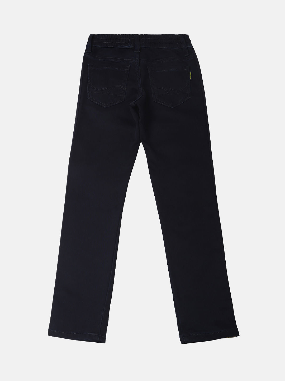 Boys Blue Mid Rise Glenn Tape Detail Jeans