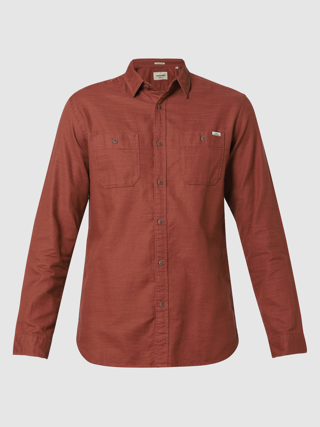Brown Full Sleeves Shirt