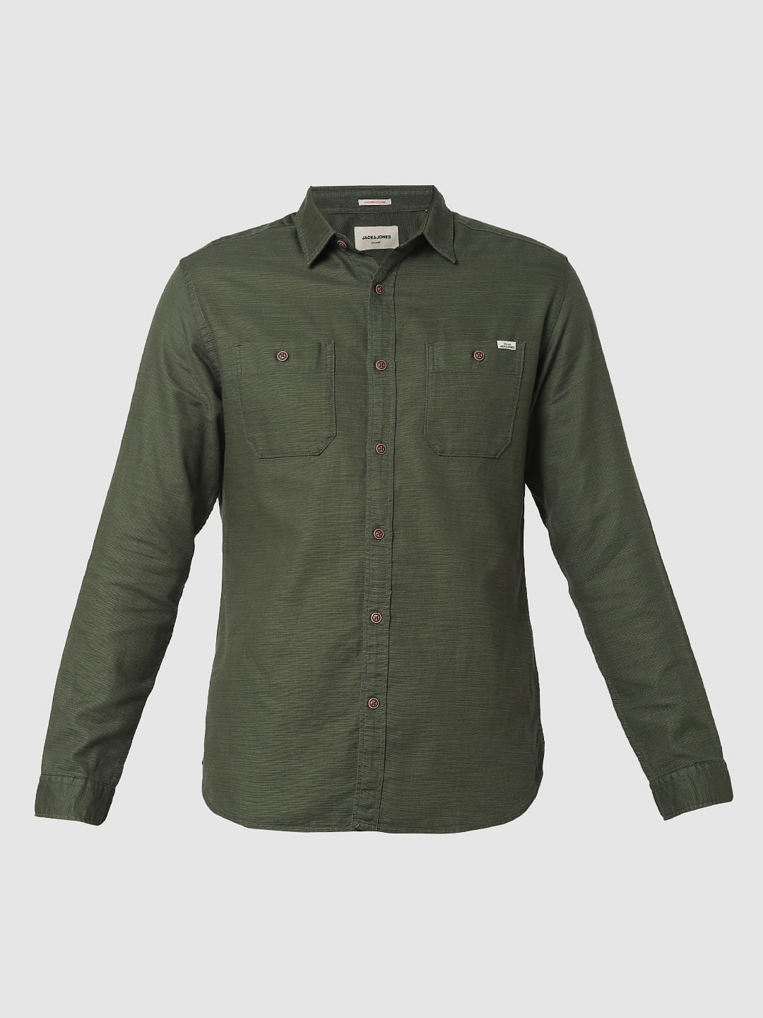 Green Full Sleeves Shirt