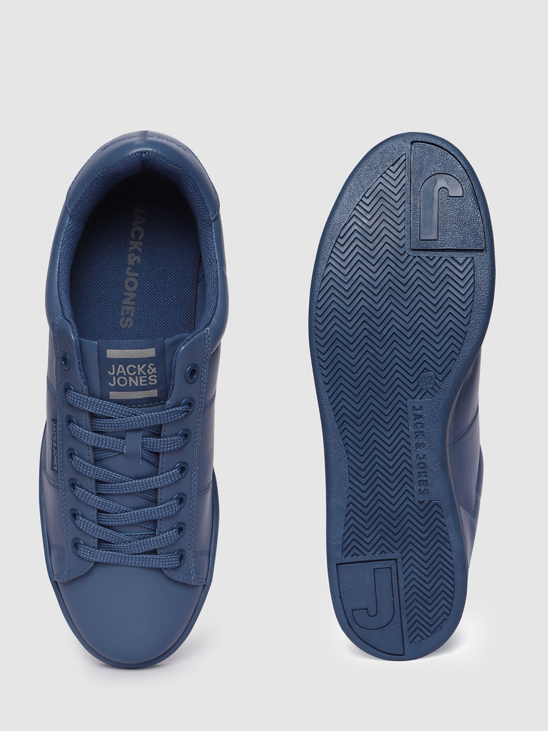 Blue Pu Sneakers