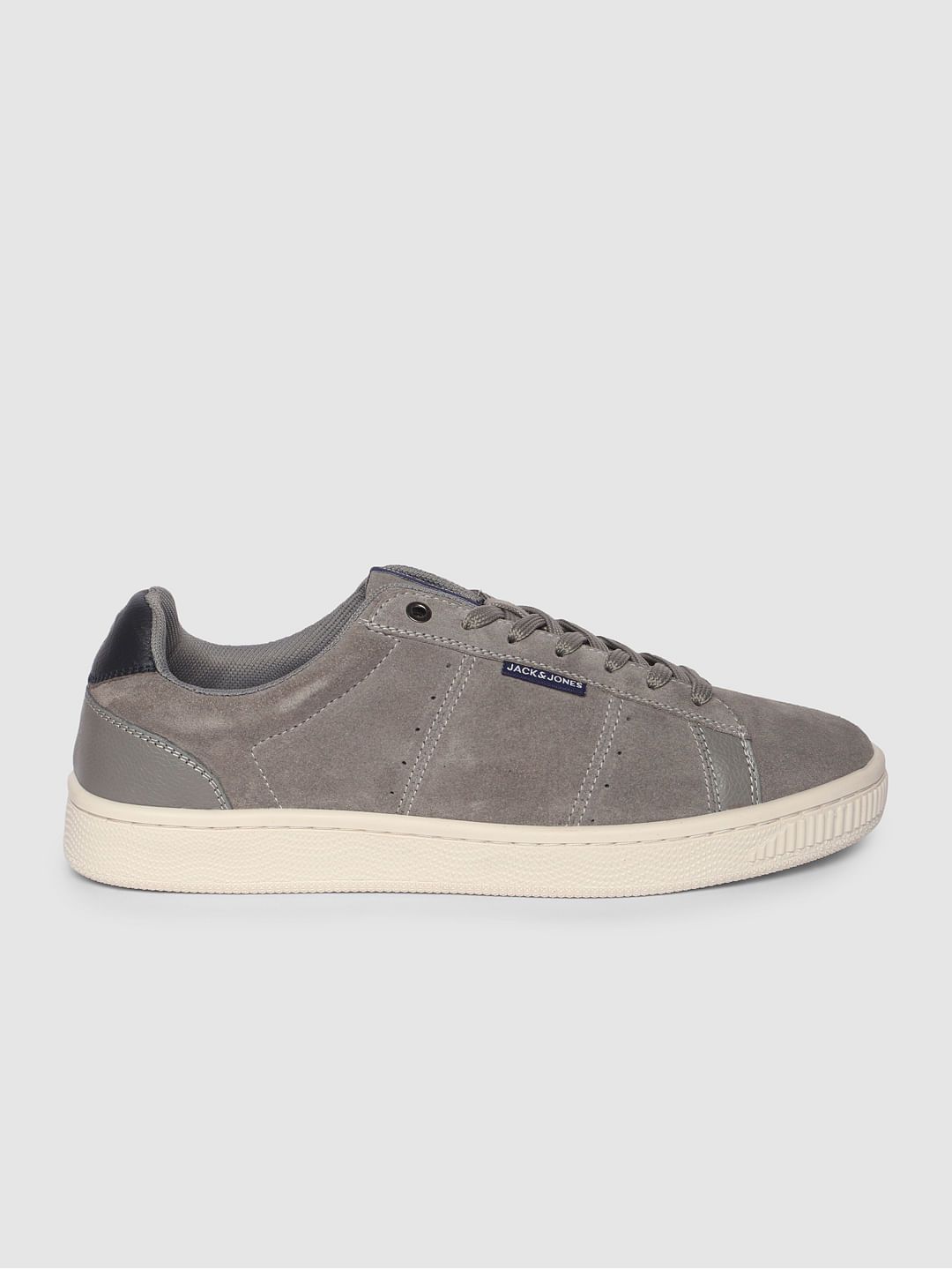 Grey Suede Sneakers - 6
