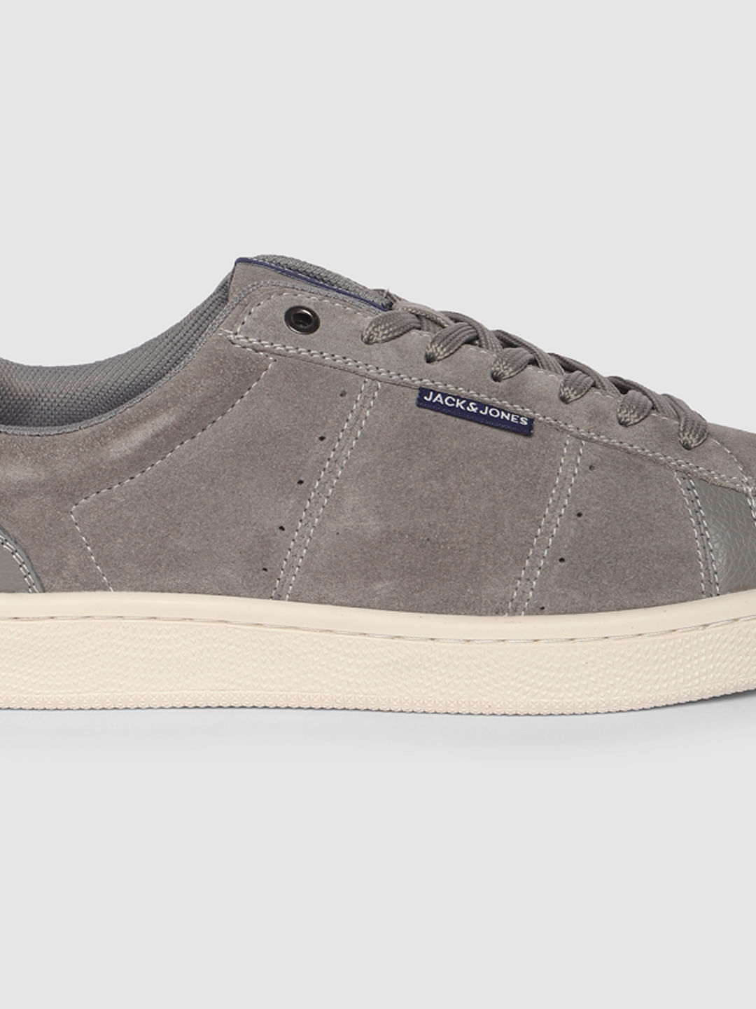 Grey Suede Sneakers