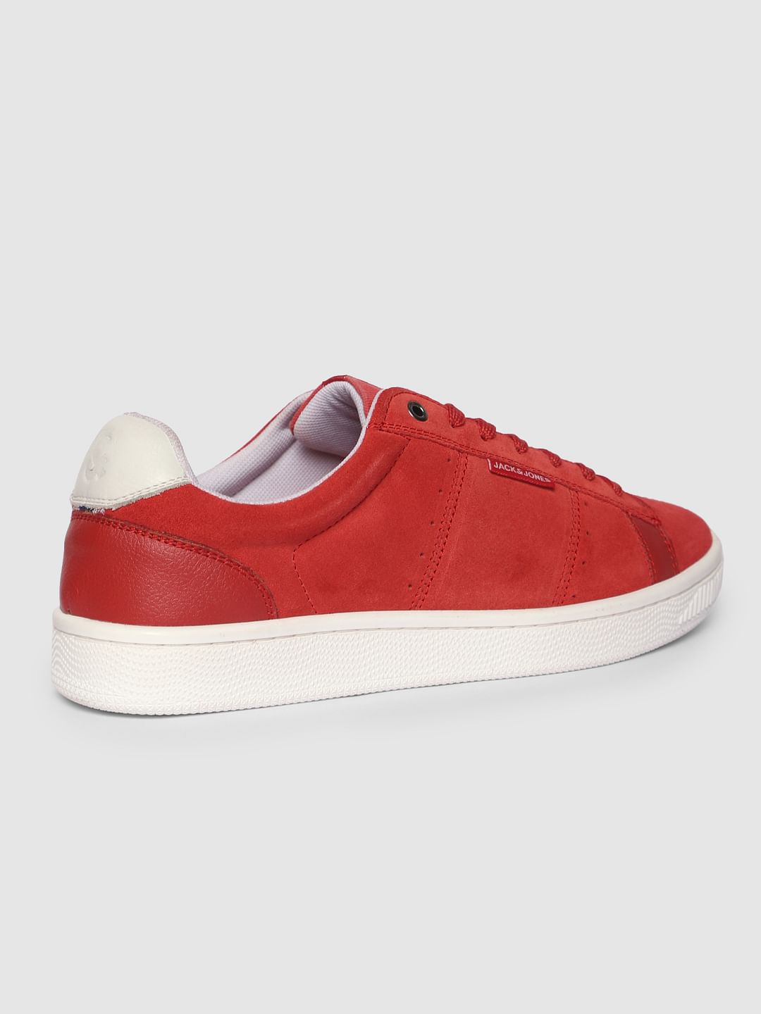 Red Suede Sneakers