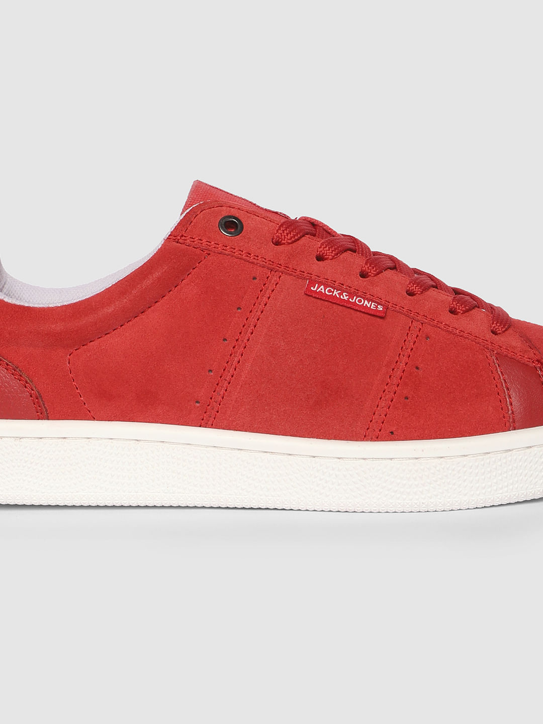 Red Suede Sneakers