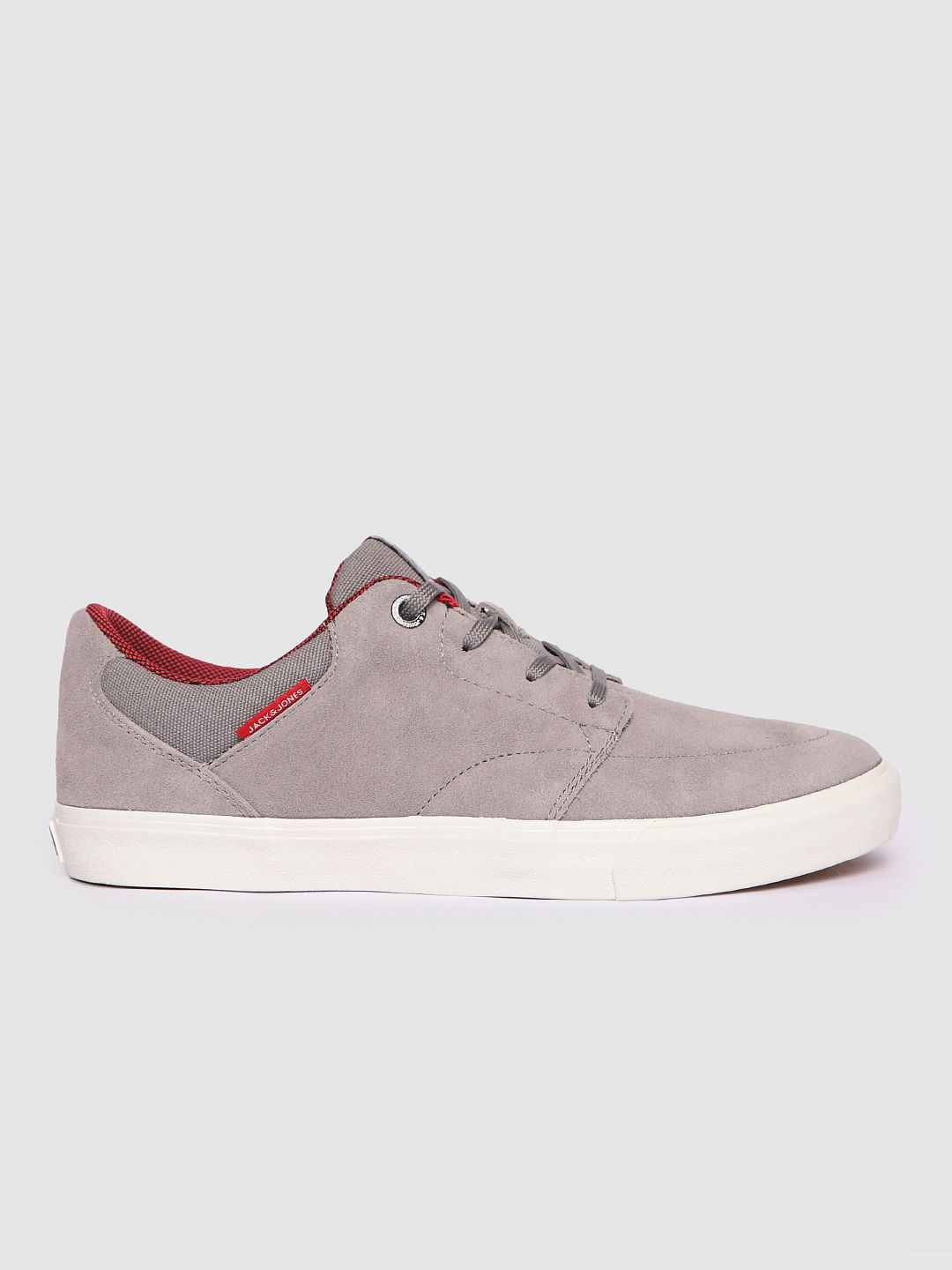 Grey Suede Sneakers