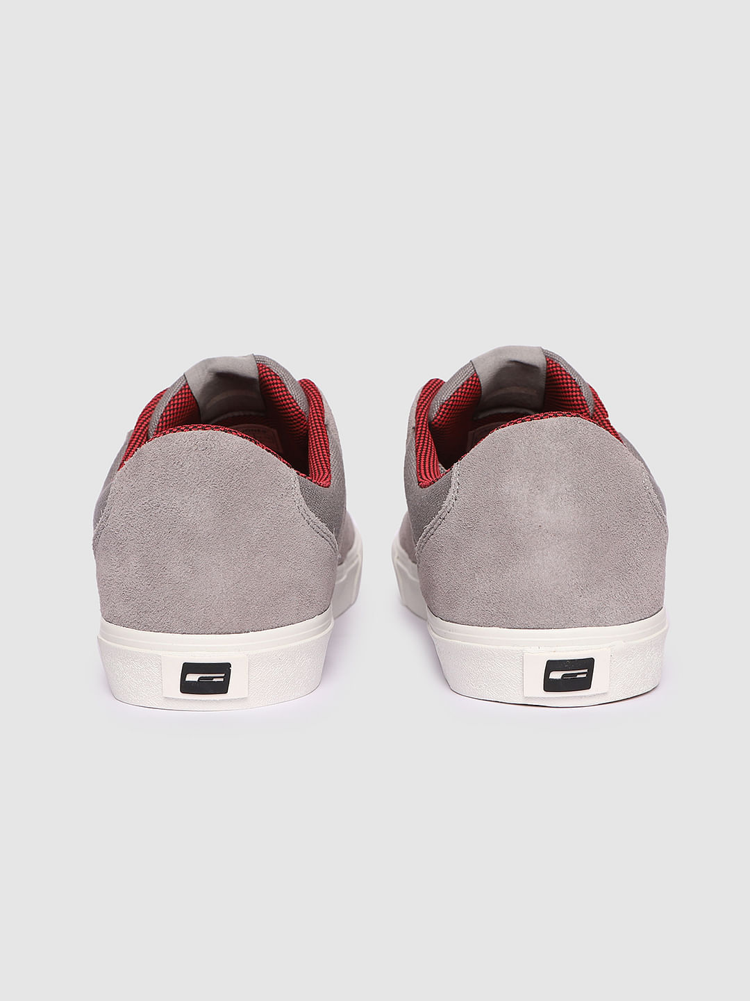 Grey Suede Sneakers