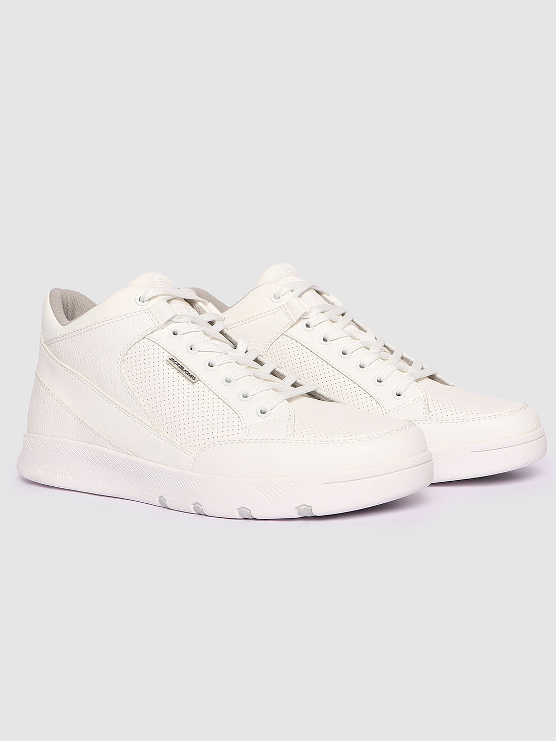 White Pu Sneakers