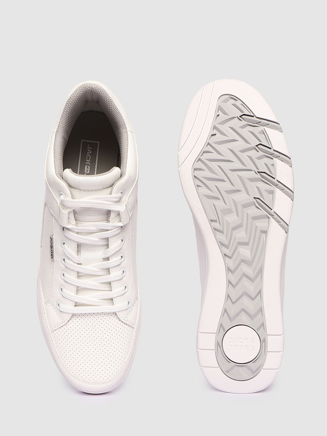 White Pu Sneakers