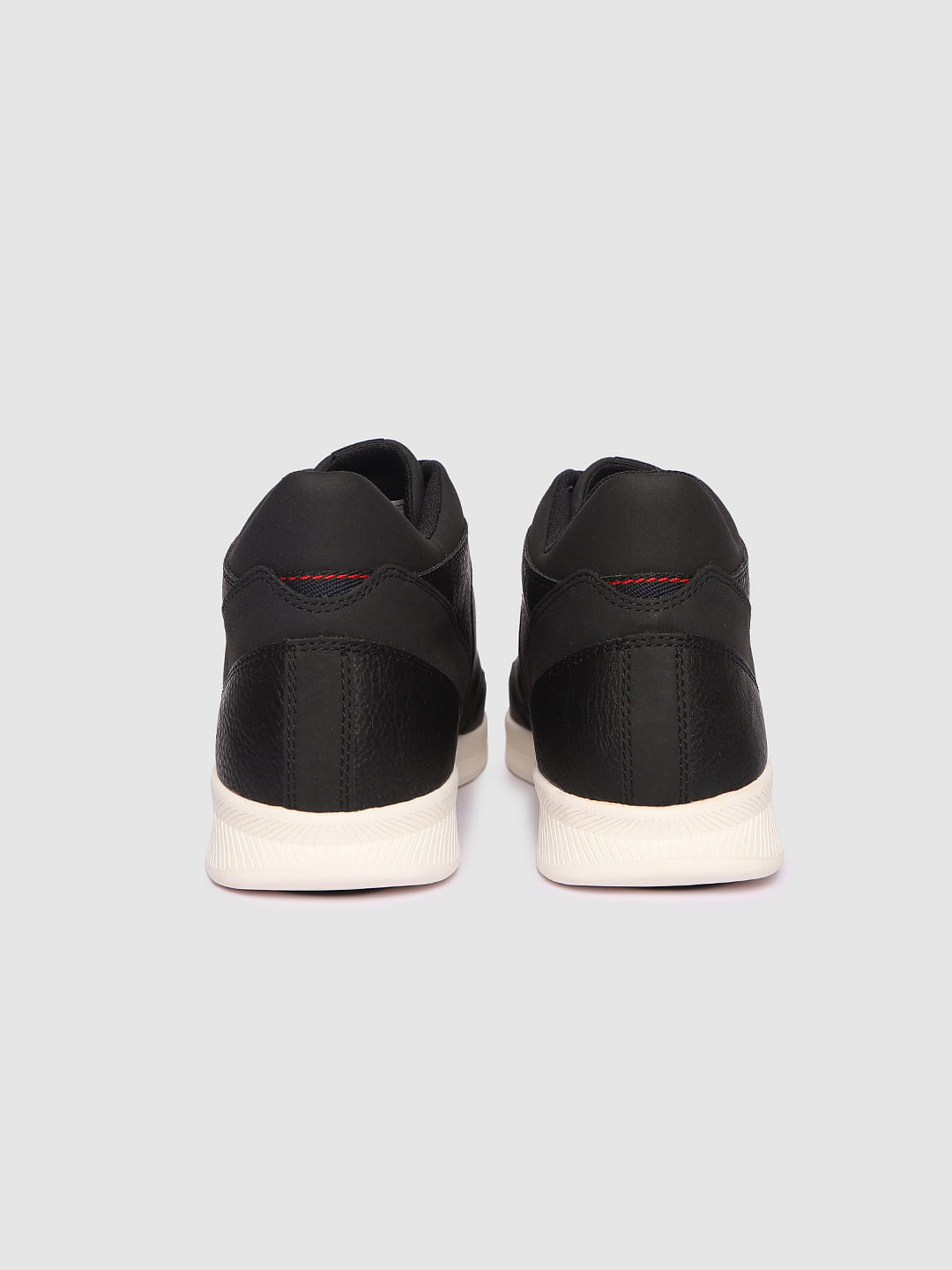 Black Pu Sneakers