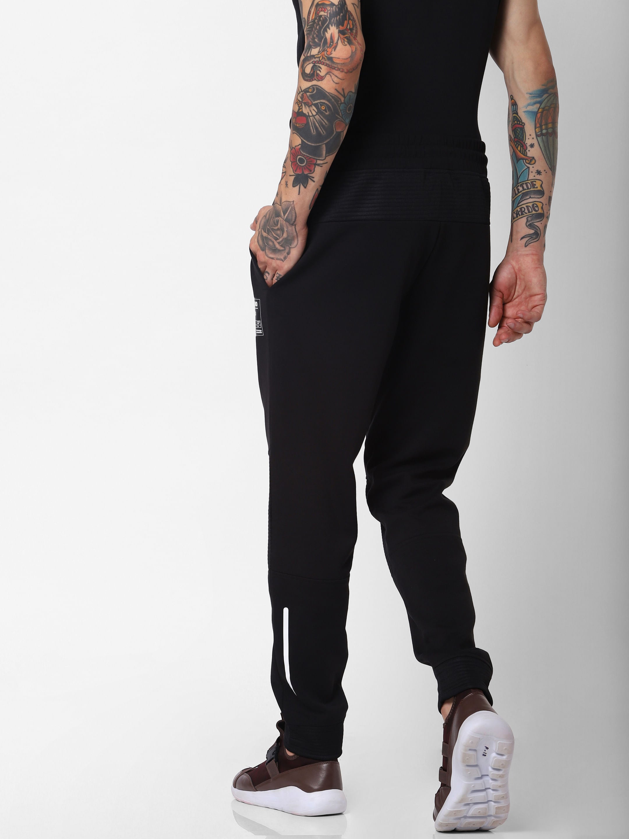 Black Drawstring Sweatpants