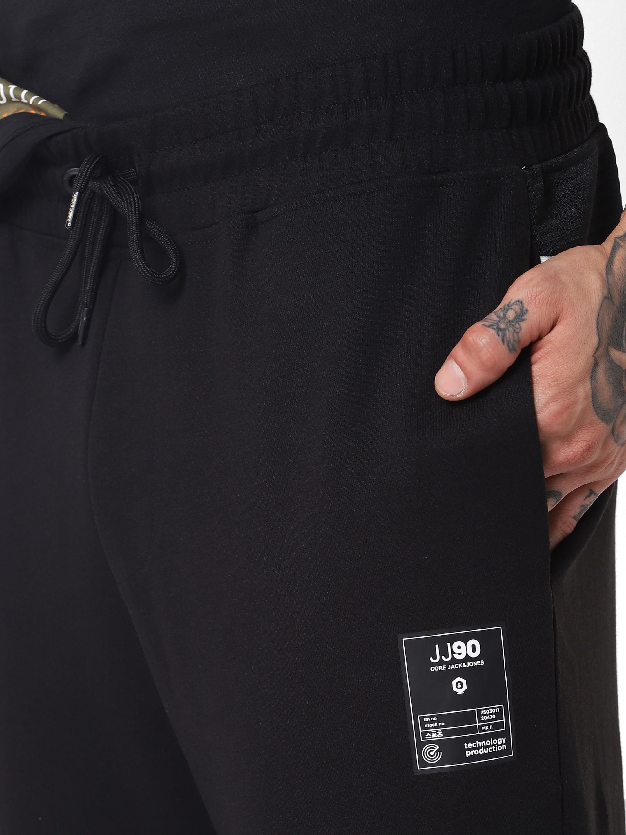 Black Drawstring Sweatpants
