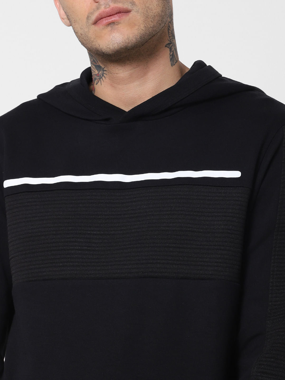 Black Hooded Sweatshirt