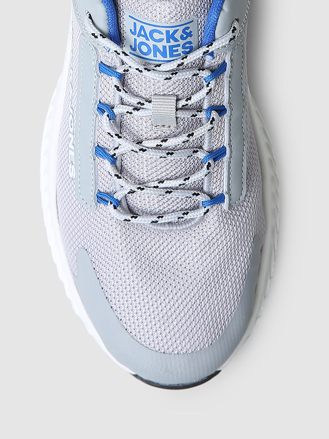 Grey Mesh Sneakers