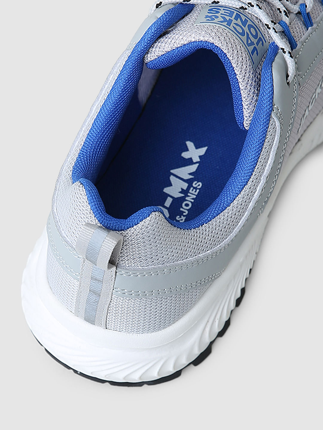 Grey Mesh Sneakers