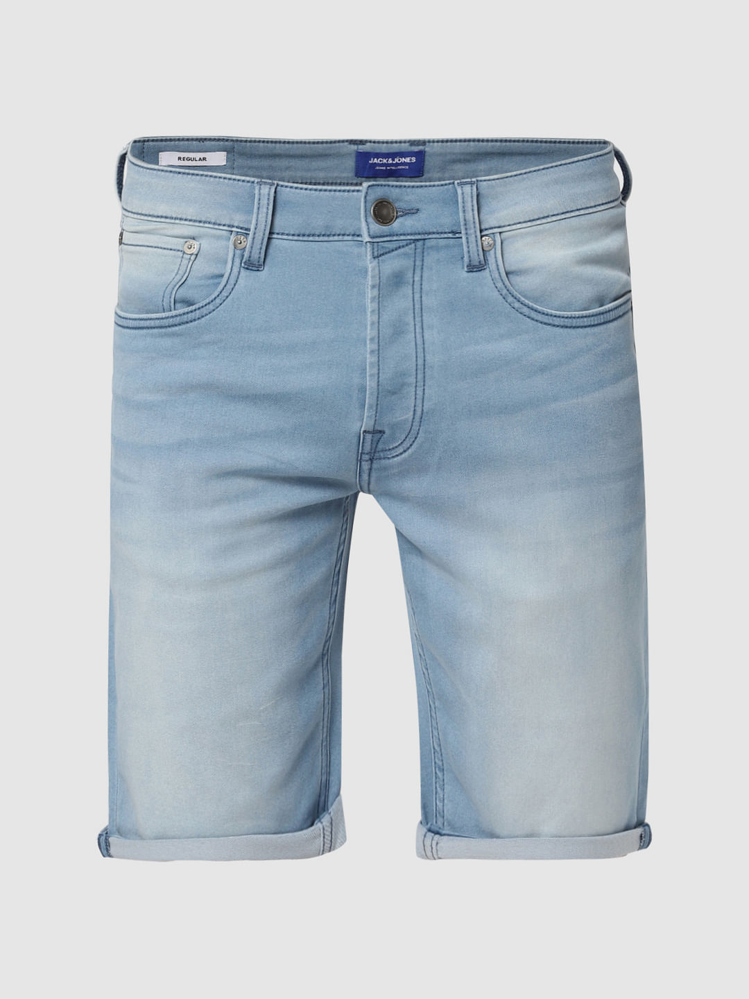 Light Blue Denim Shorts