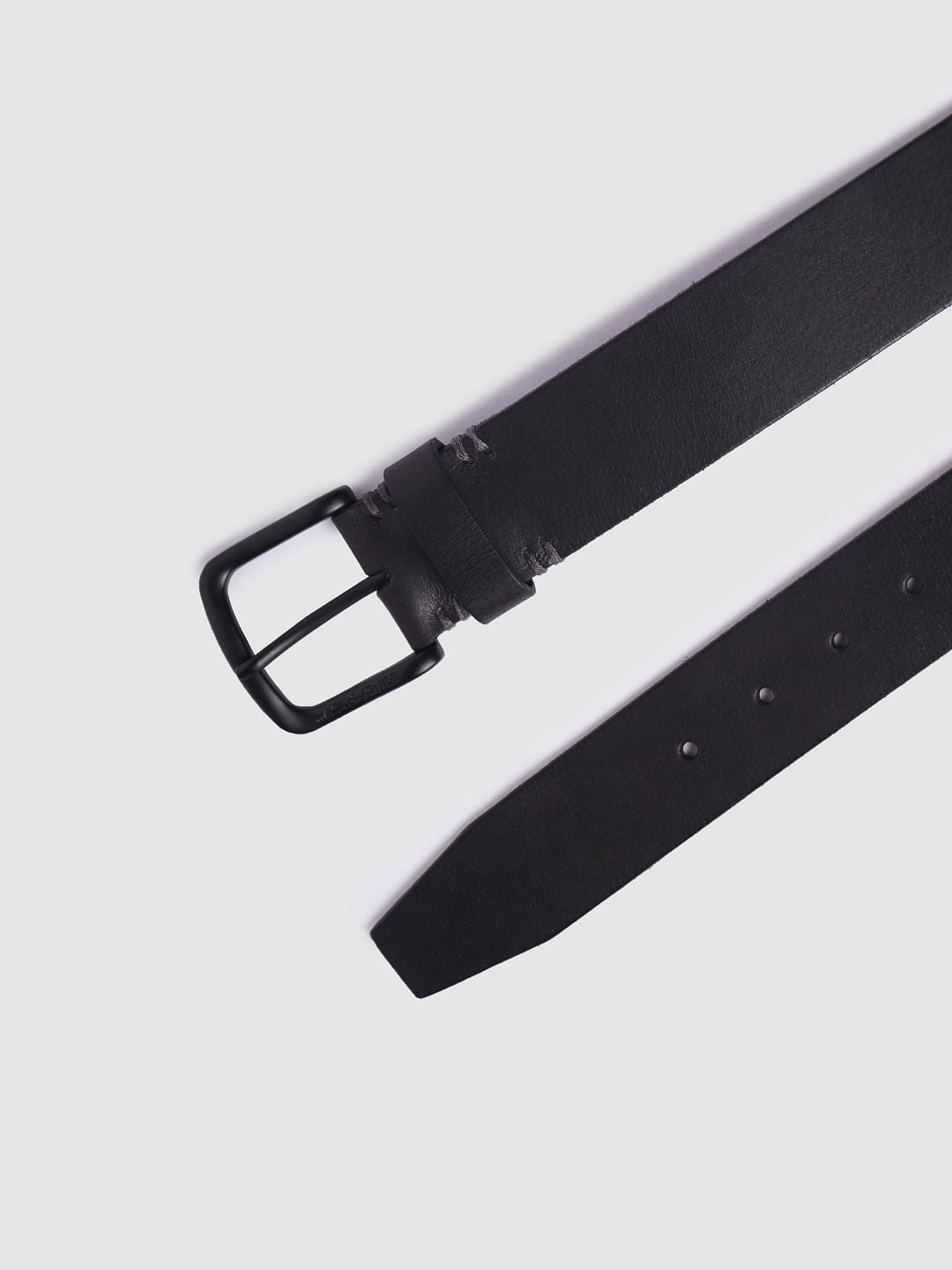 Black Leather Belt