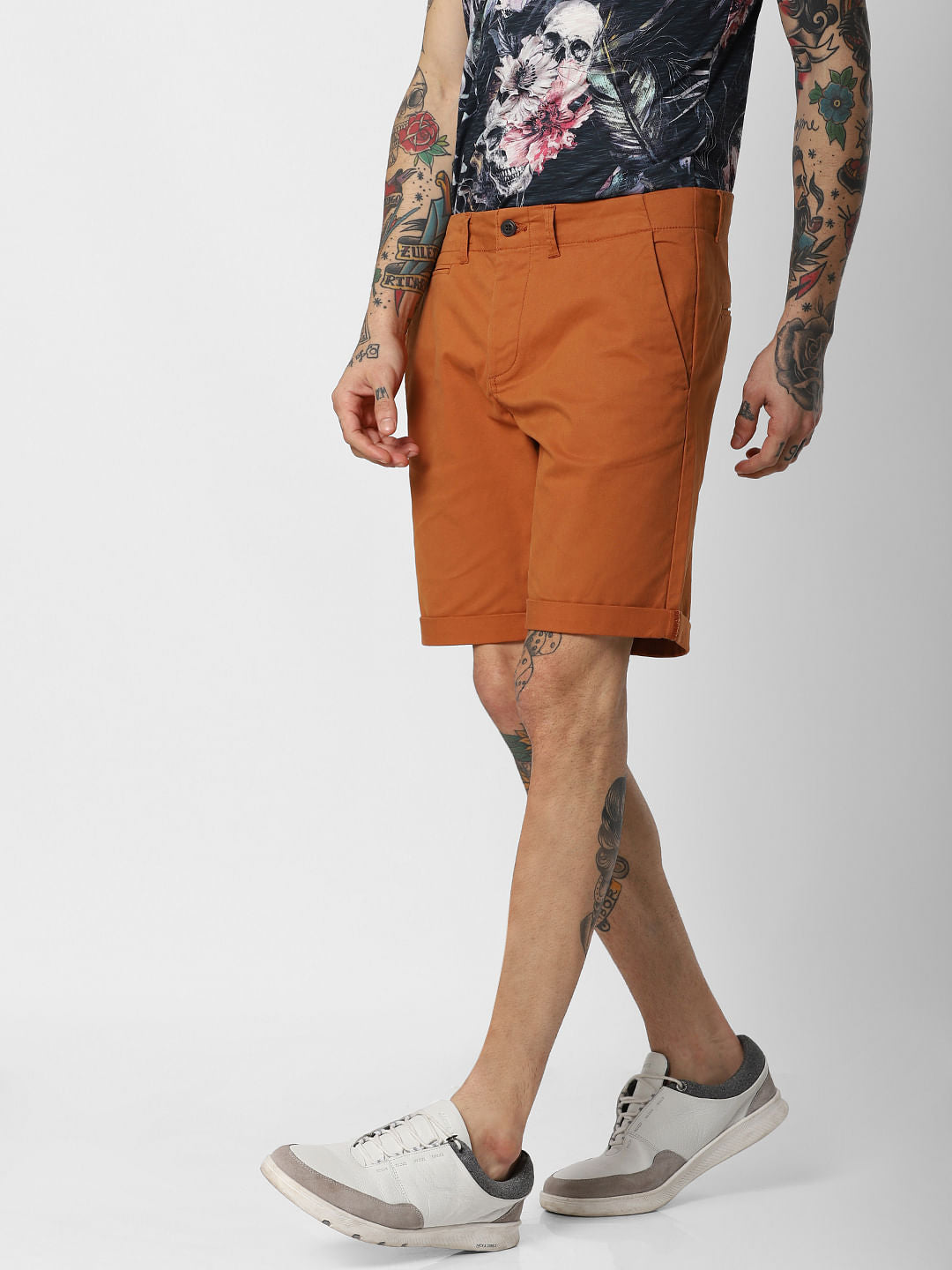 Brown Chino Shorts