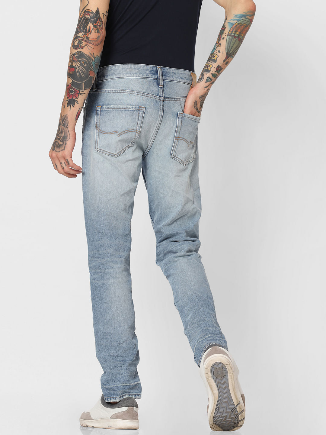 Light Blue    Kinetic Stretch    Tim Anti Fit Jeans
