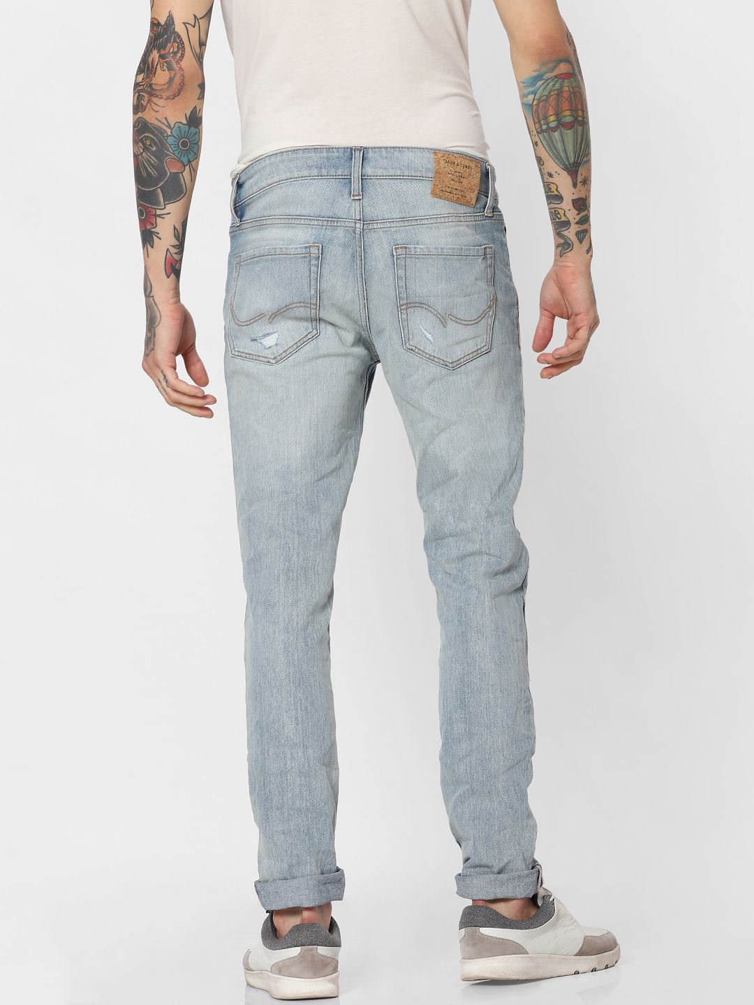 Blue Super Stretch Glenn Slim Fit Jeans