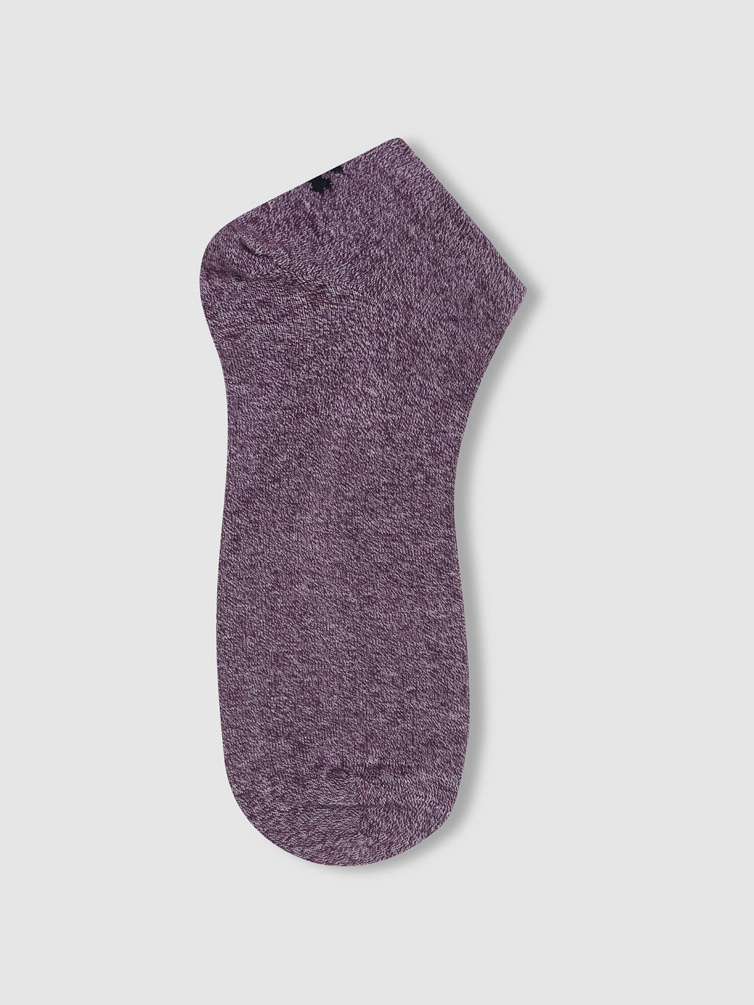 Purple Ankle Length Socks
