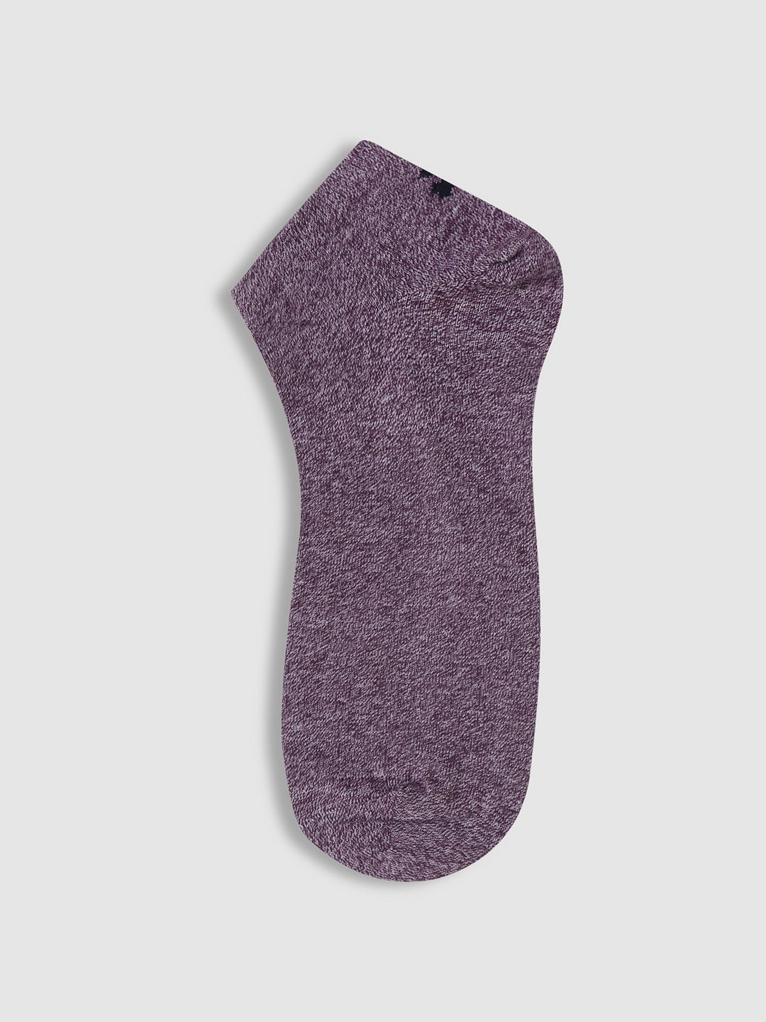 Purple Ankle Length Socks