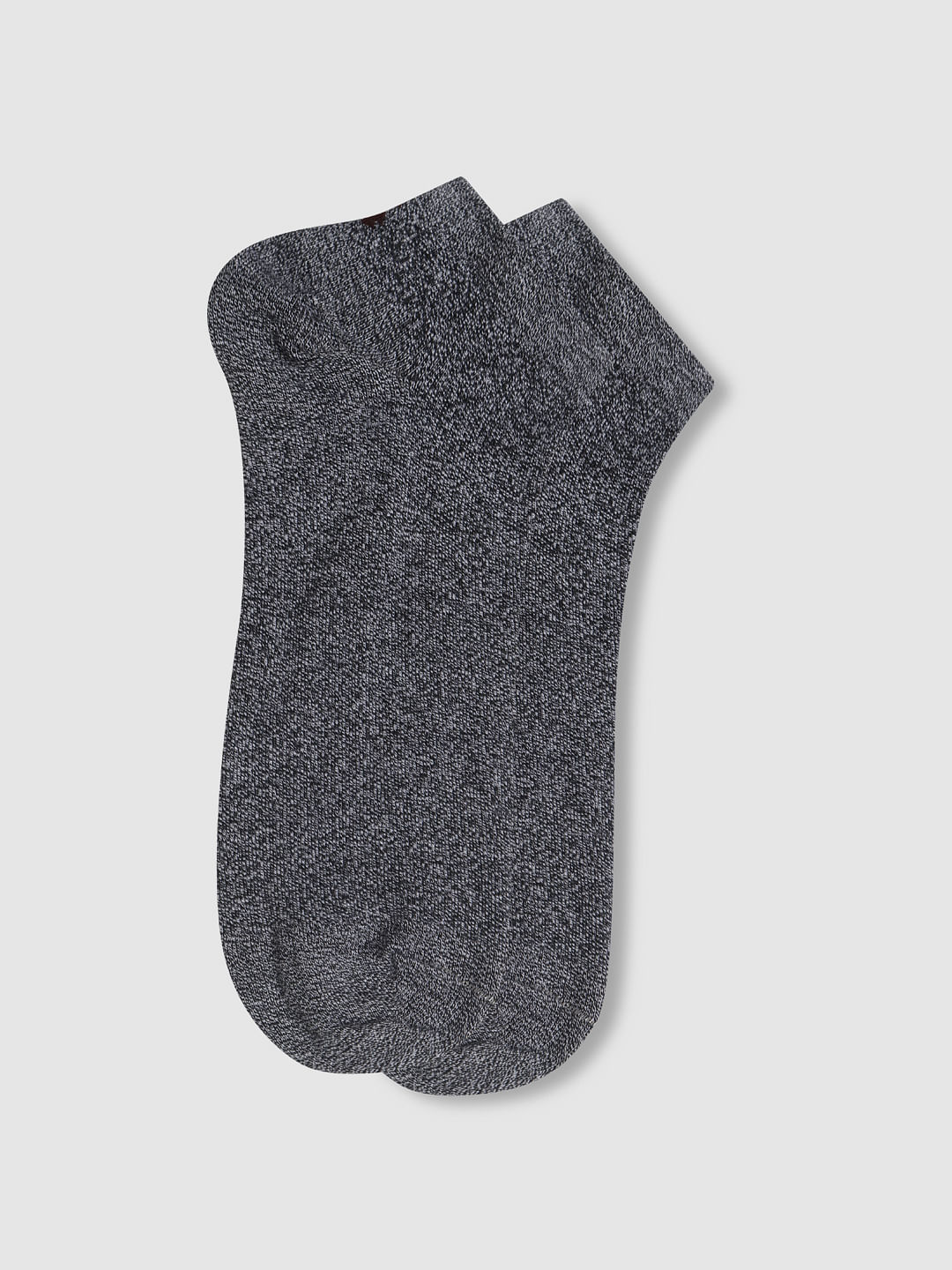 Dark Grey Ankle Length Socks - ONE