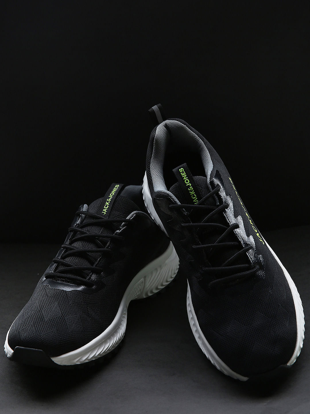 Black Mesh Sneakers - 6