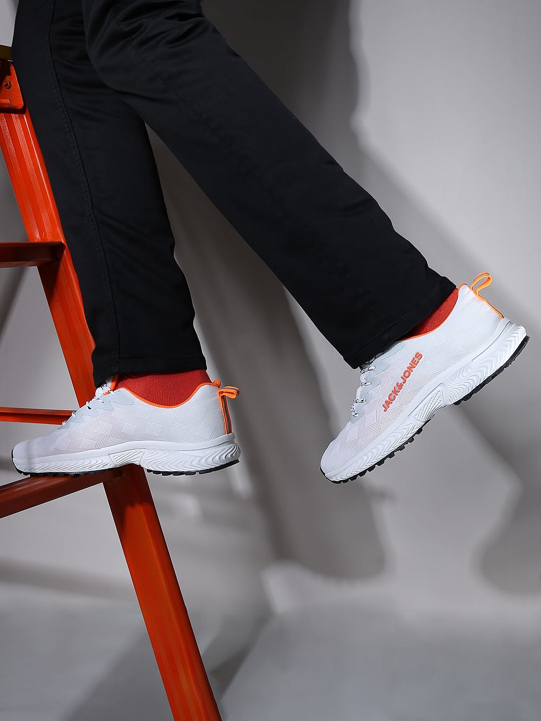 White Mesh Sneakers - 6