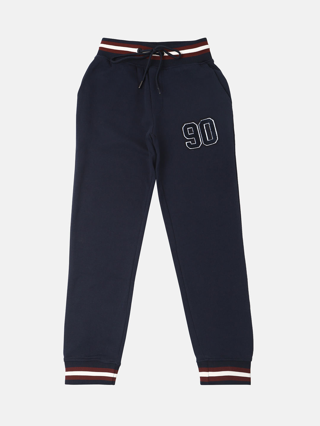 Boys Blue Mid Rise Sweatpants - 128/8Y