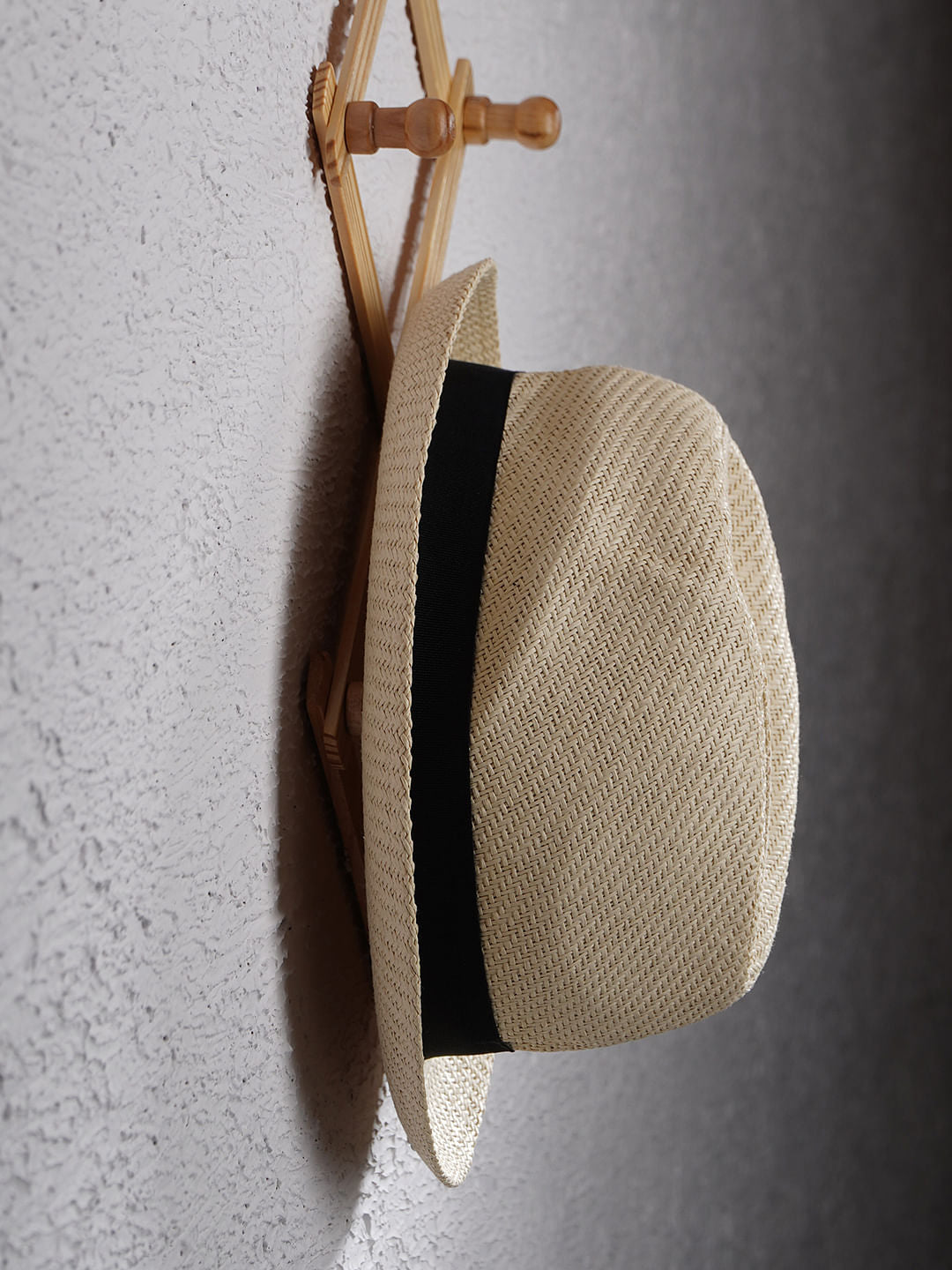 Cream Straw Hat - ONE
