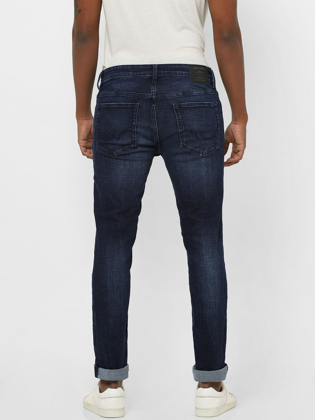 Blue Low Rise Ben Skinny Fit Jeans
