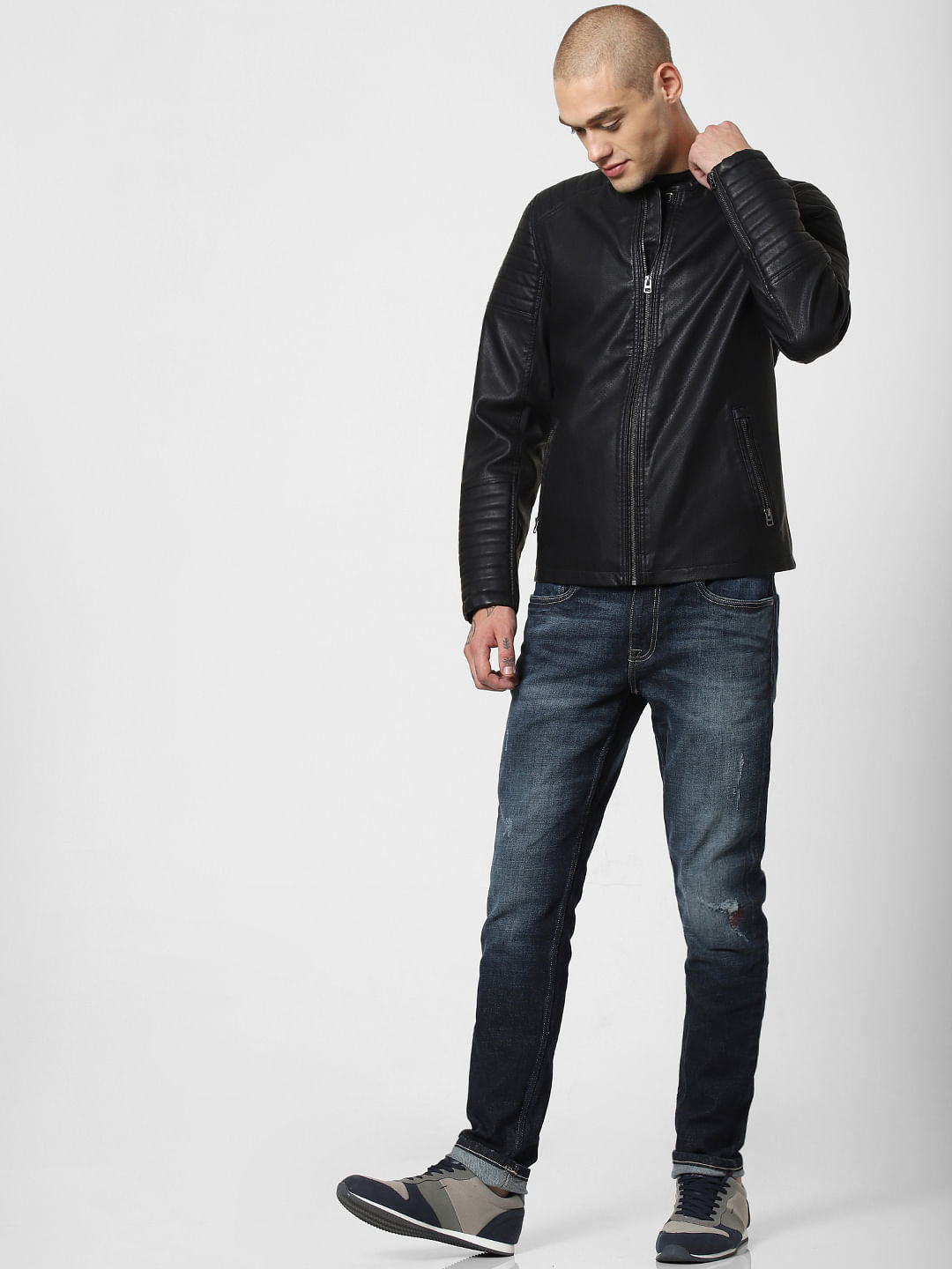 Black Perforated Jacket