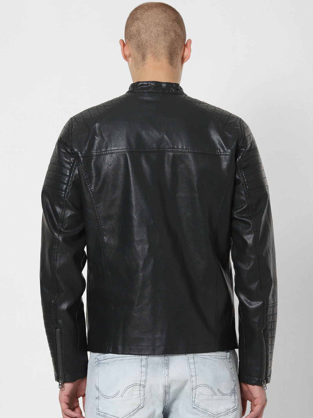 Dark Green Perforated Jacket