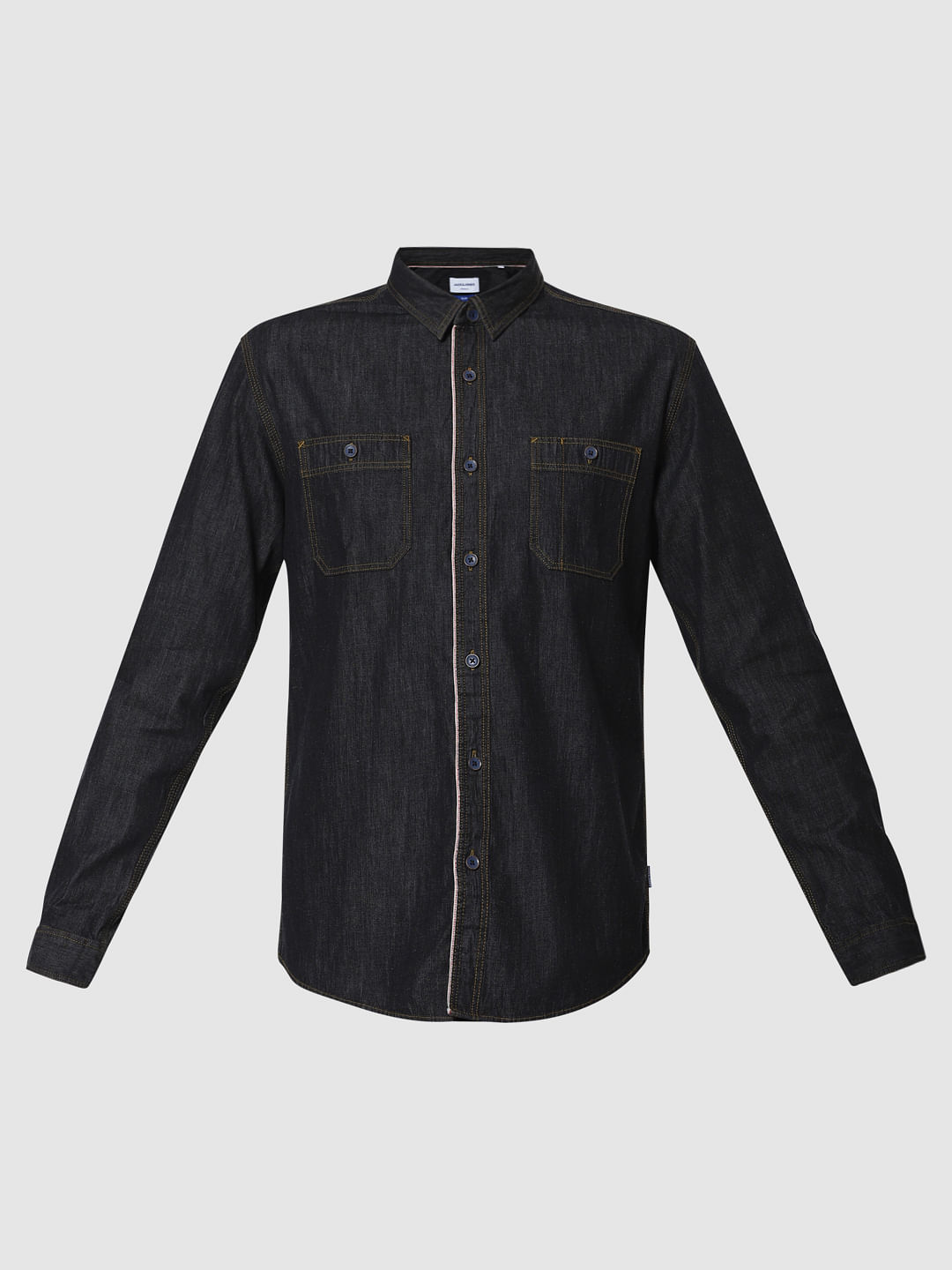 Dark Blue Denim Full Sleeves Shirt