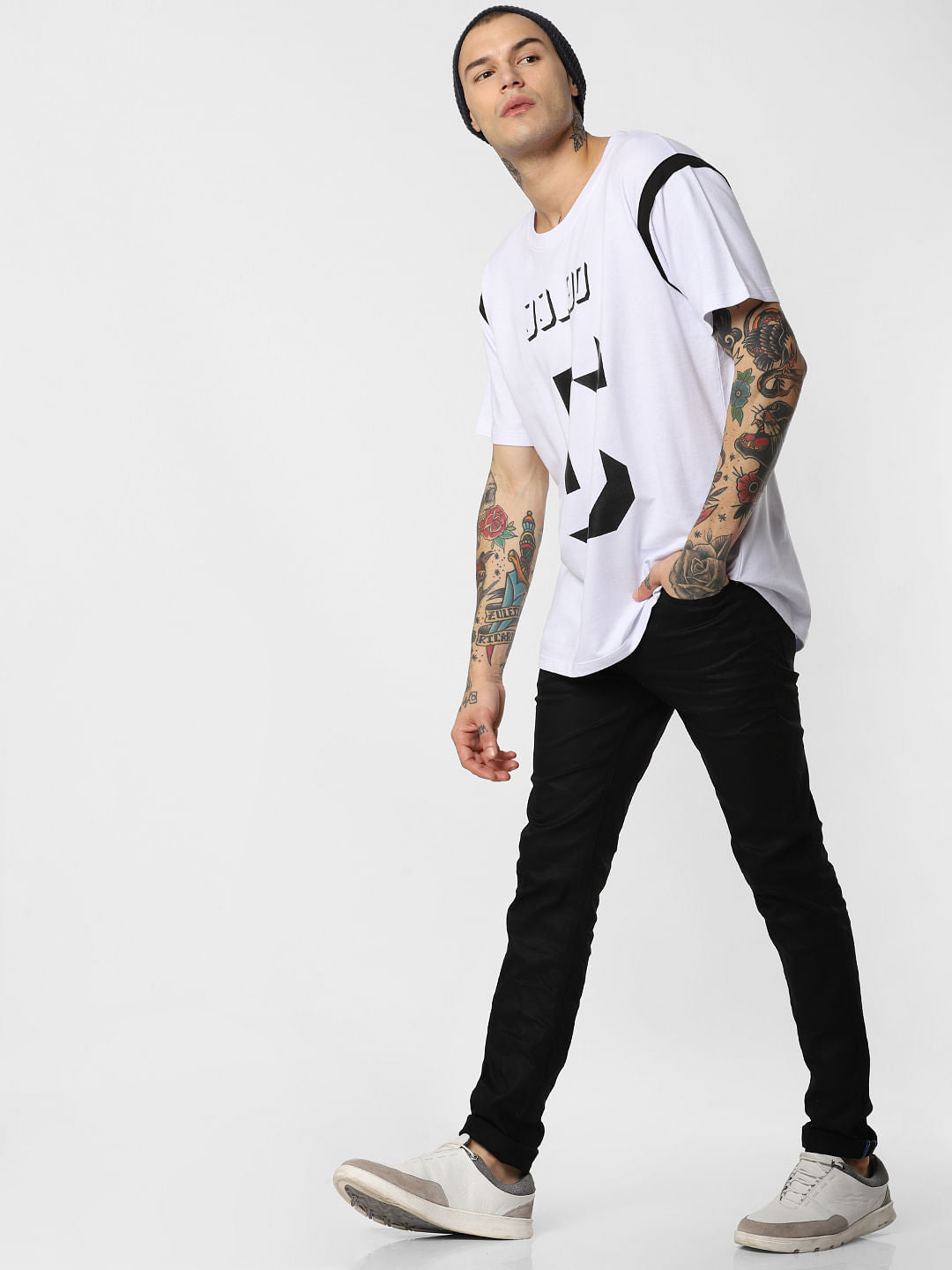 Black Liam Skinny Fit Jeans