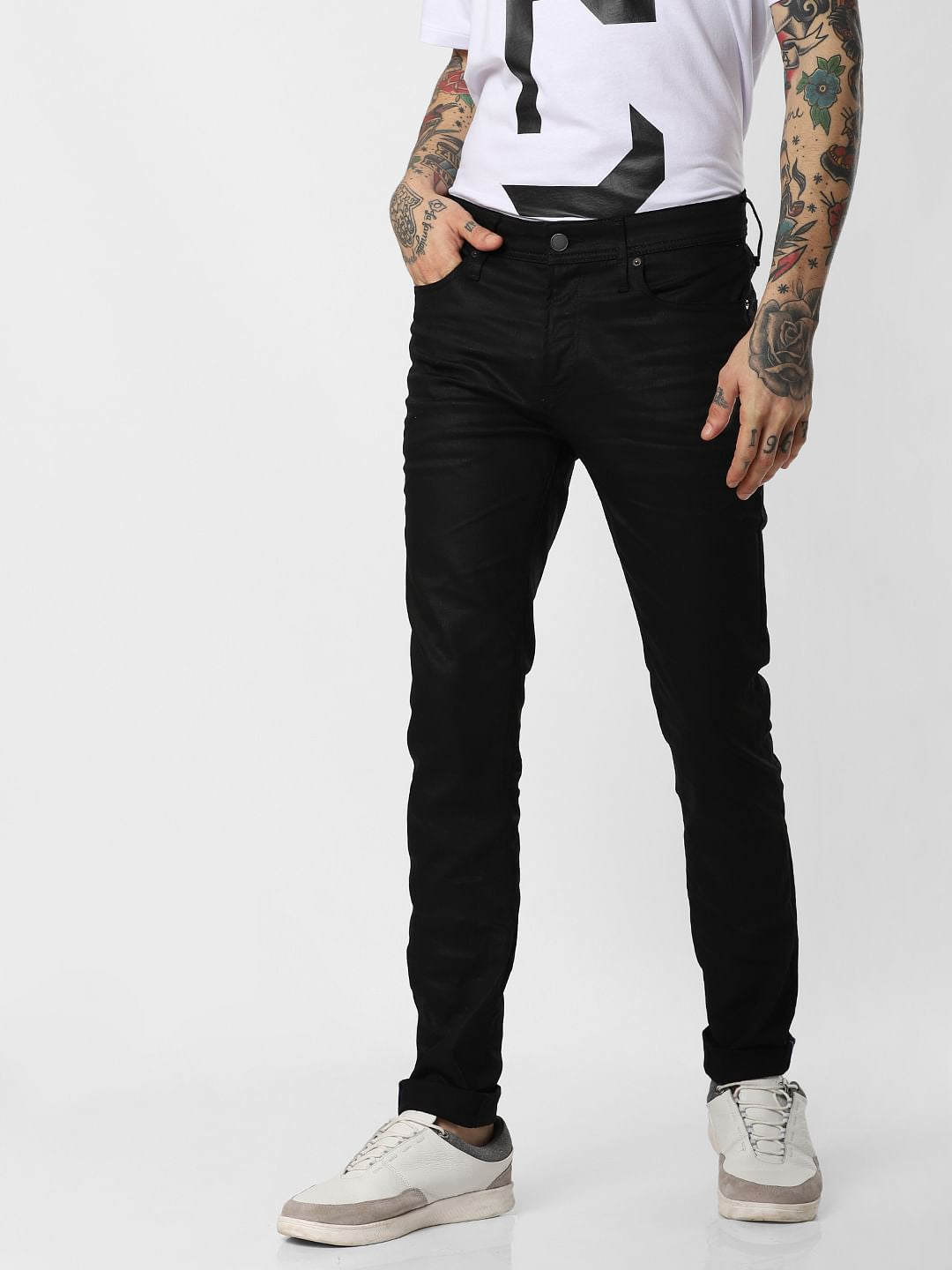 Black Liam Skinny Fit Jeans