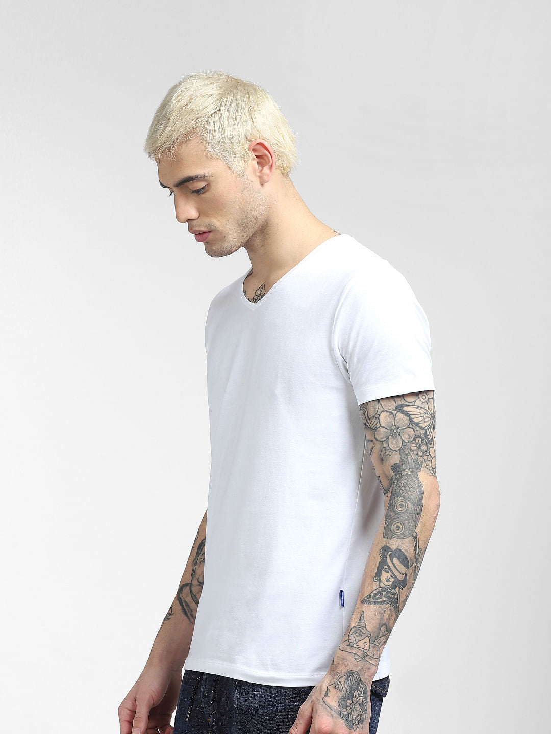 White Crew Neck T-shirt