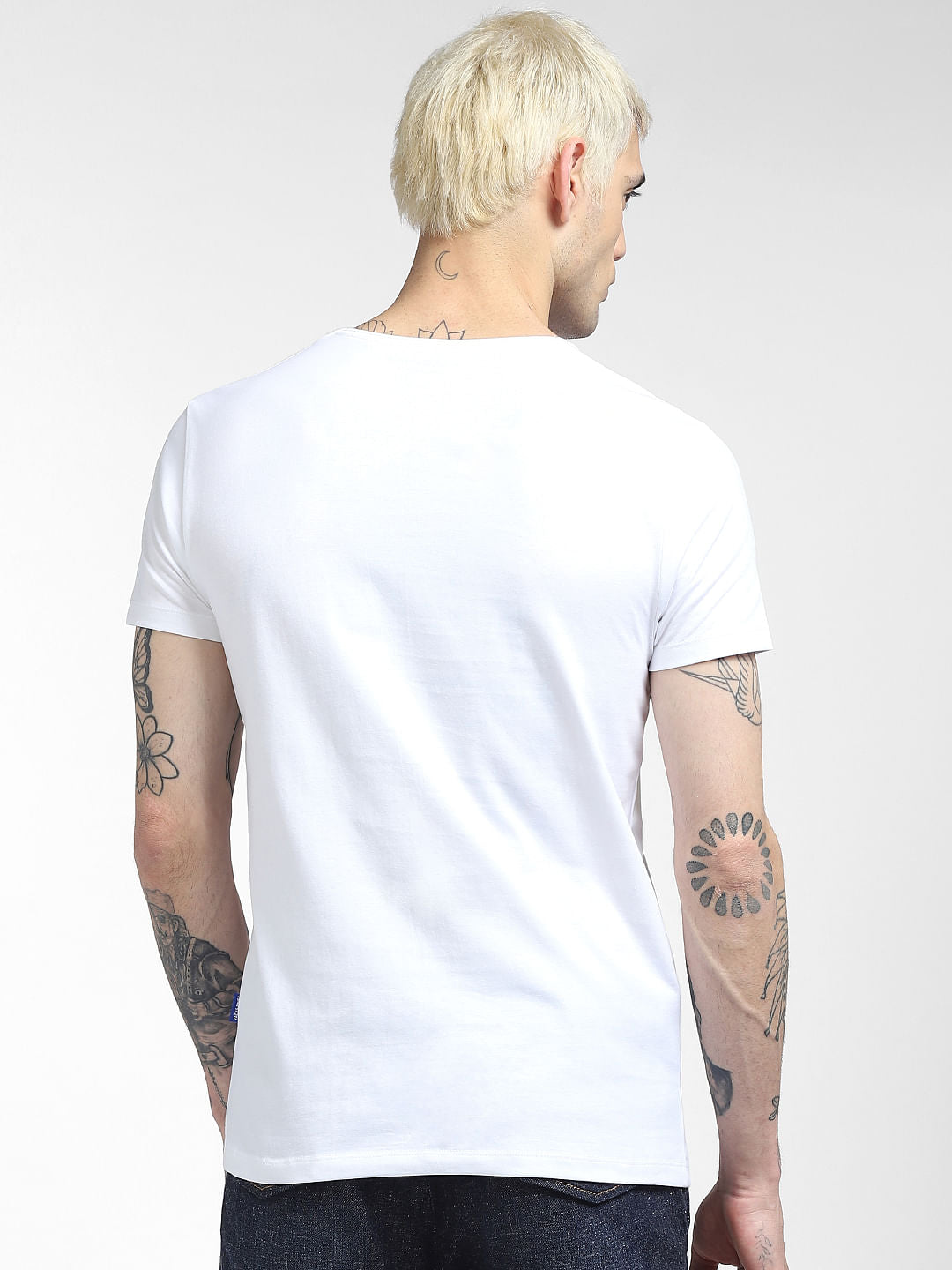 White Crew Neck T-shirt