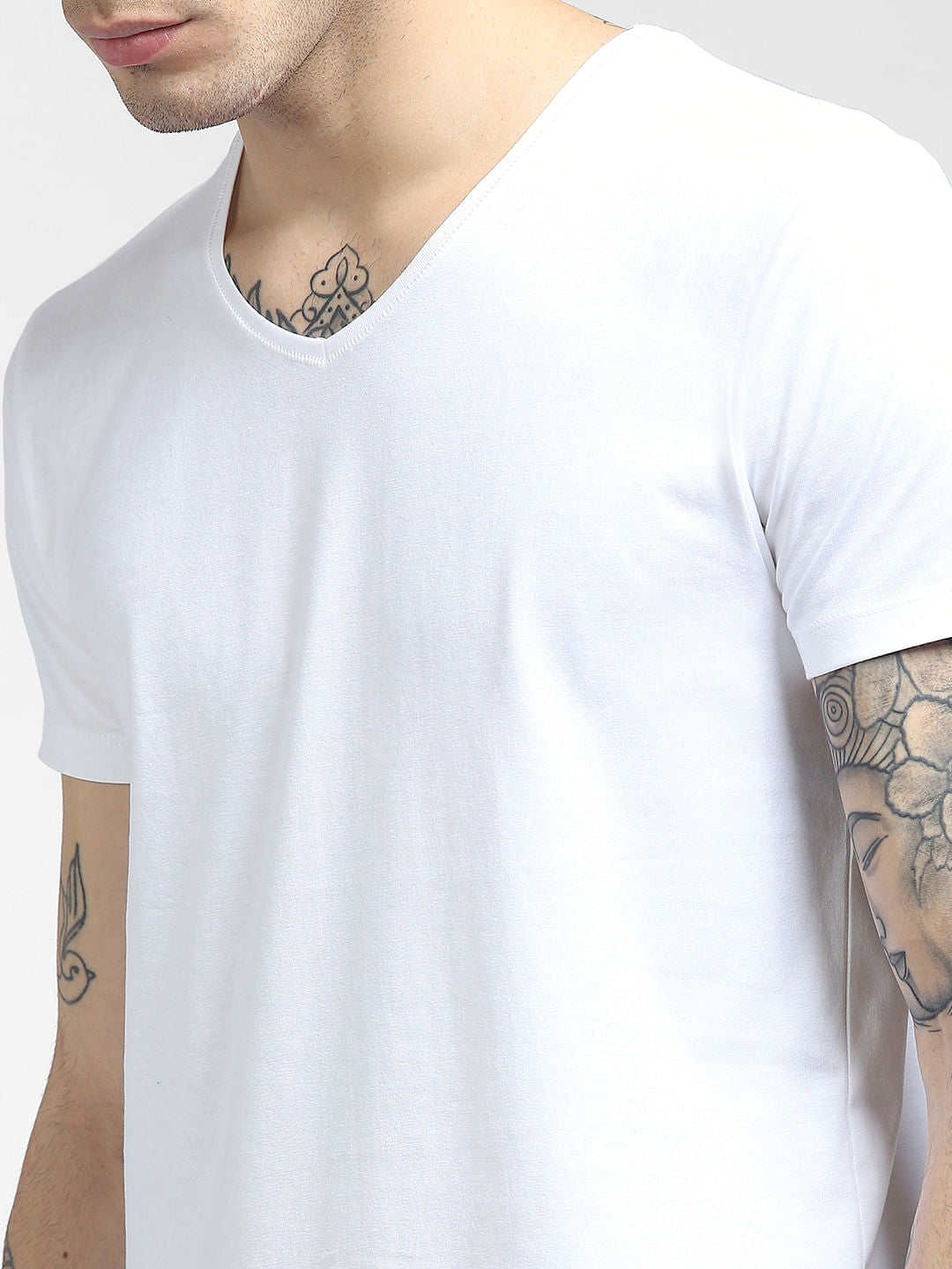 White Crew Neck T-shirt
